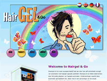 Tablet Screenshot of hairgelandgo.com